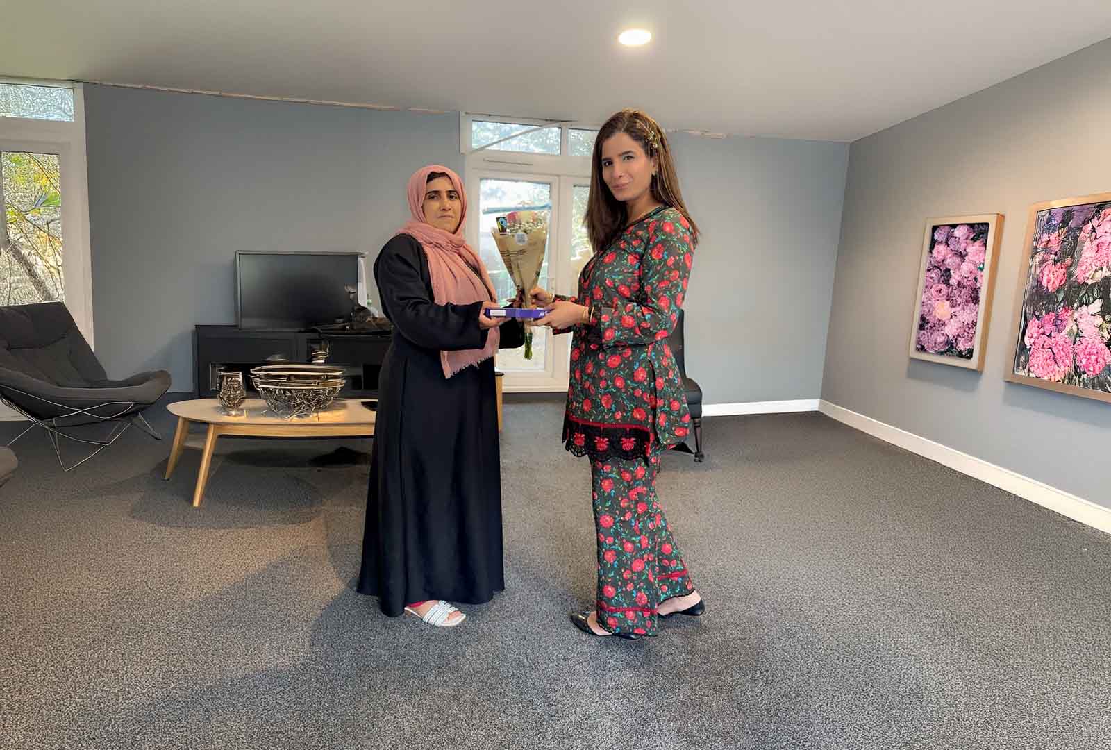 Gift from support orker to tenant