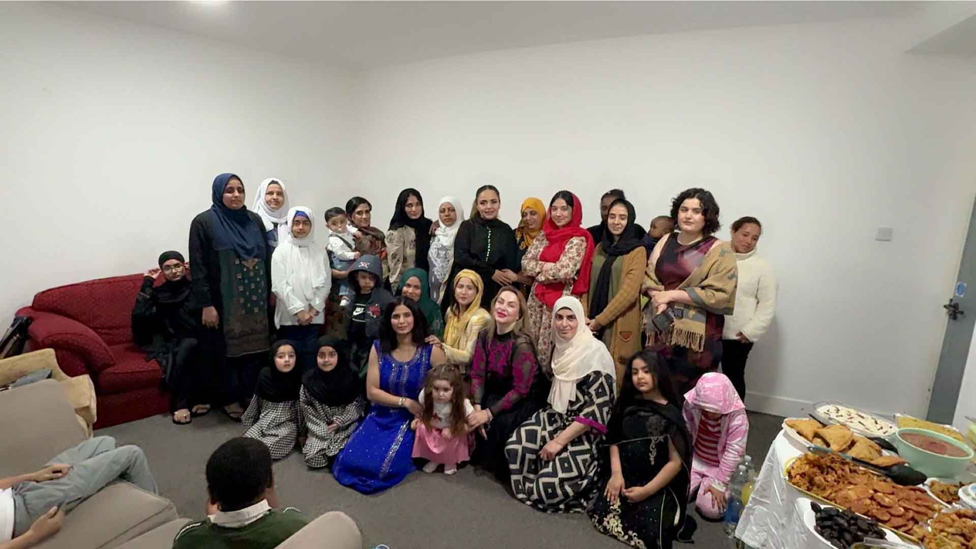 Happy Women with baby