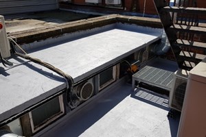 Flat Roof Leak Repair - After