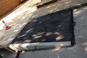 Install Drop Side Kurb - After