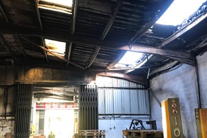 Post fire damage sampling for Metallurgy
