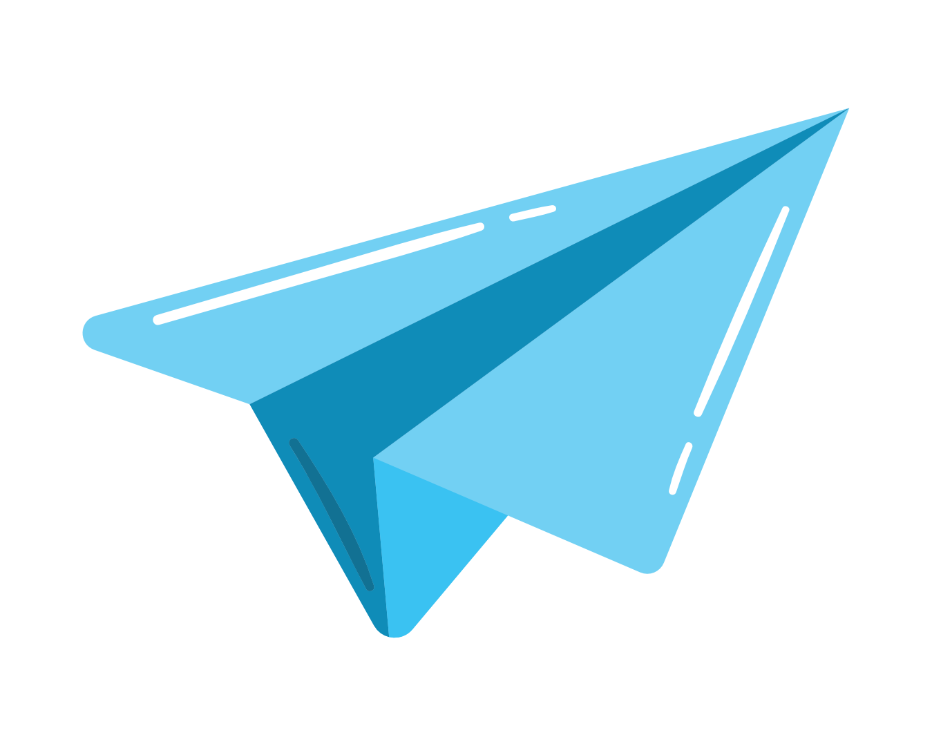 paper plane illustration