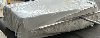 Version of the fibre bale
