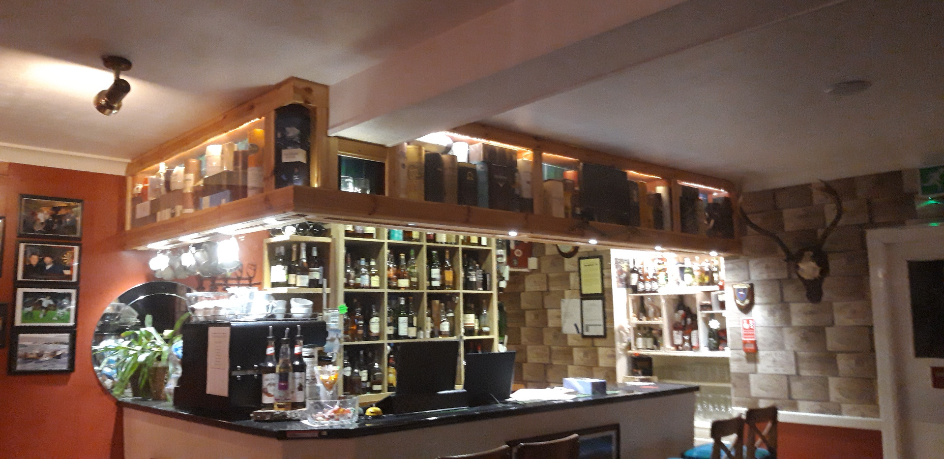 Whisky Bar in the Lounge