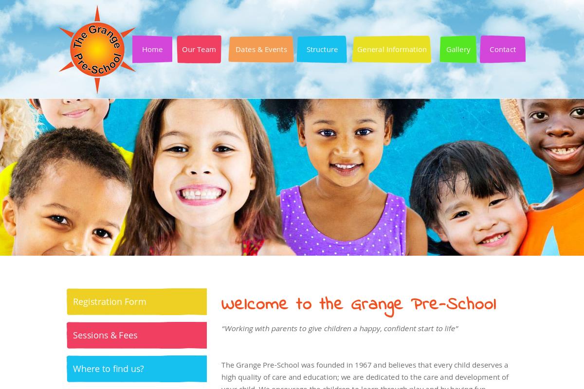 Welcome To The Grange Pre-School : The Grange Pre-School