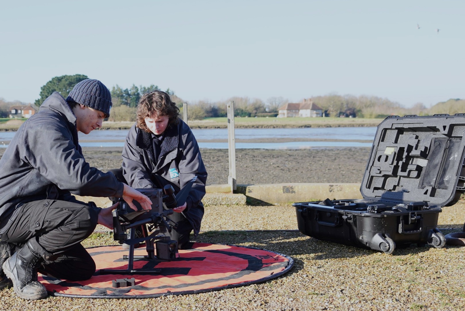 Sussex-IFCA drone and pilot