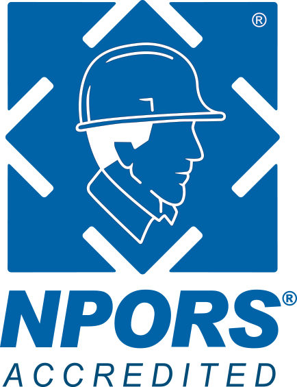 Npors accredited logo