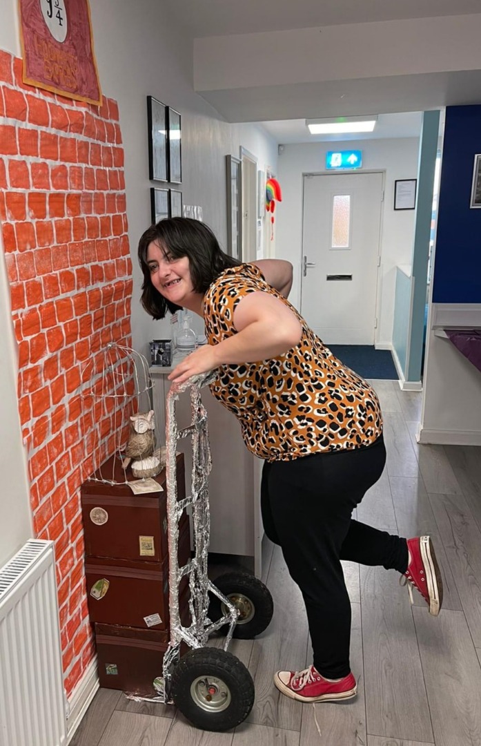 harry potter trolley