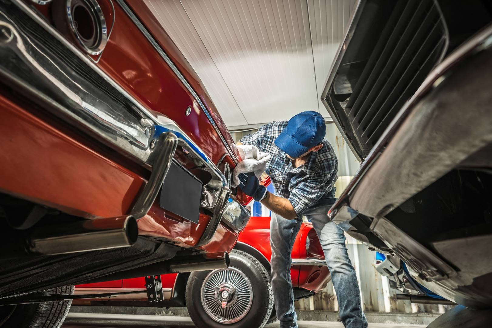 Cars cleaning