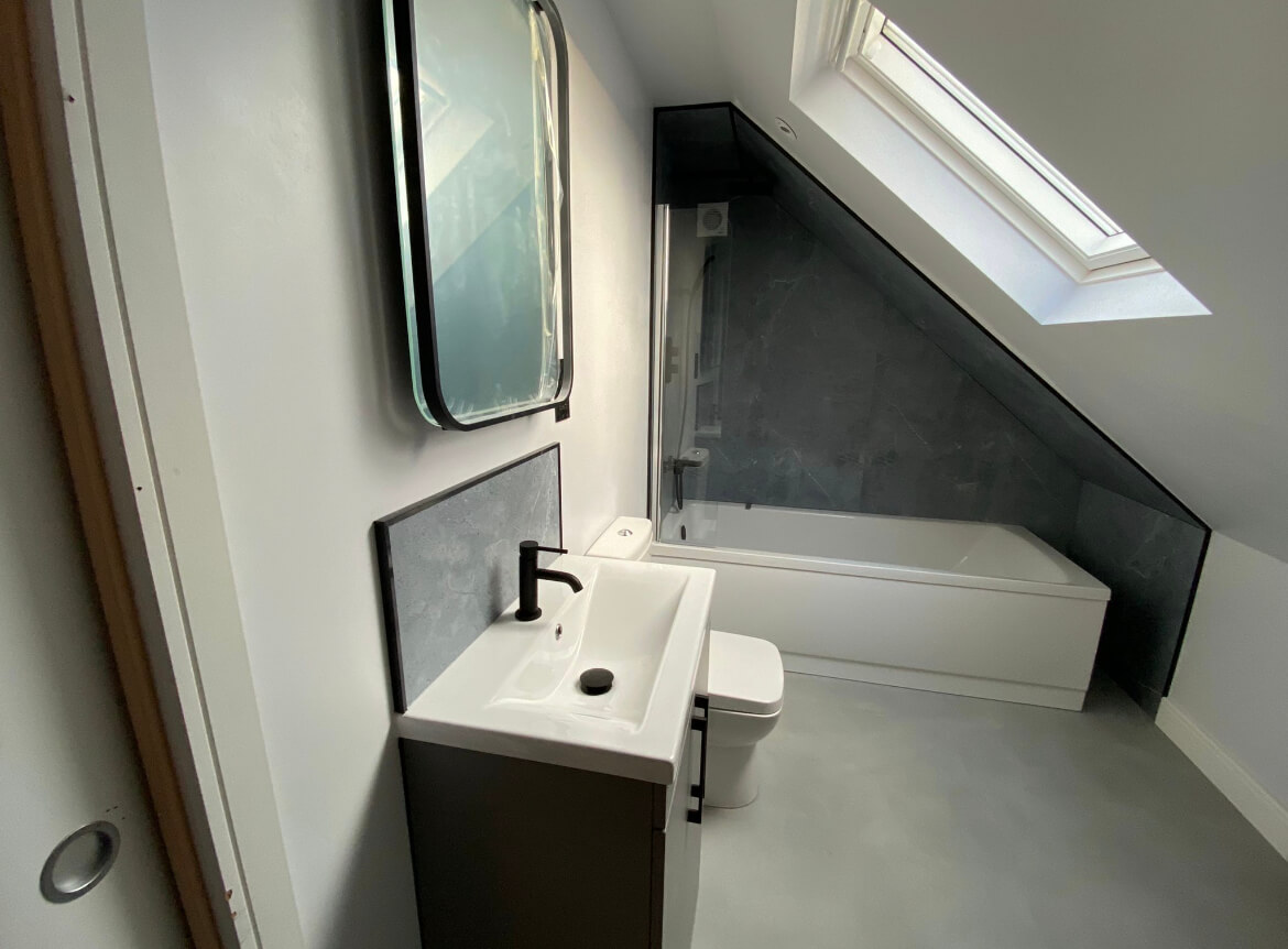 wrap around extension loft conversion 2