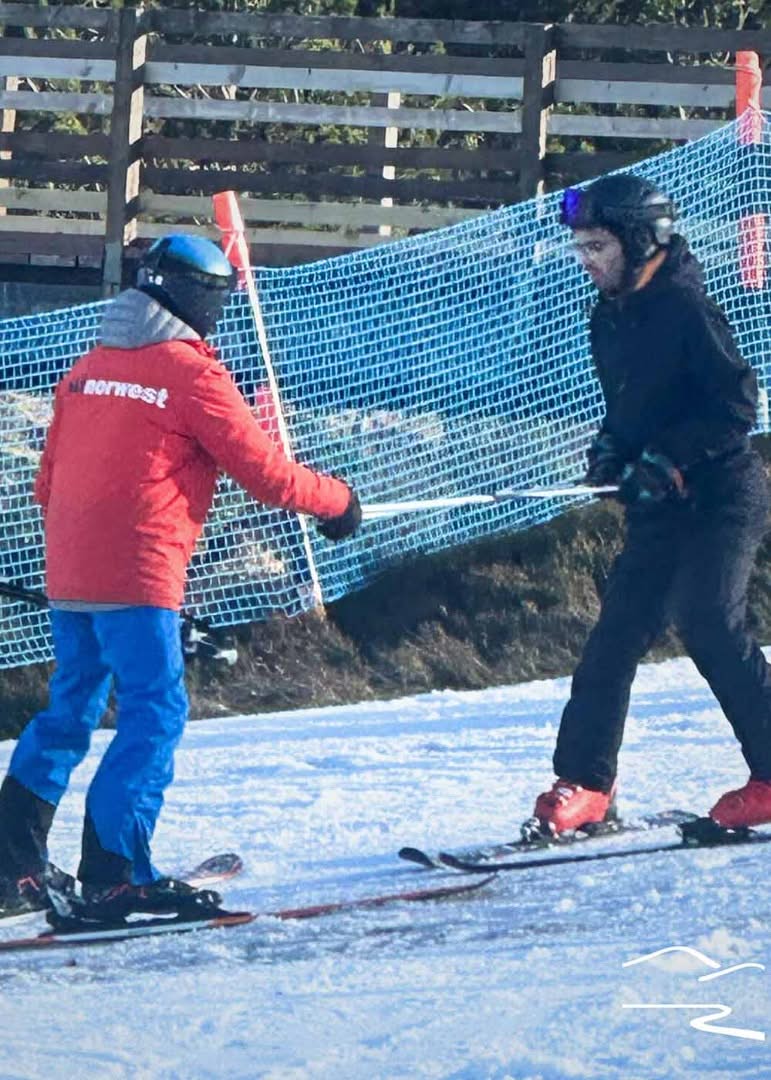 Ski lesson adult