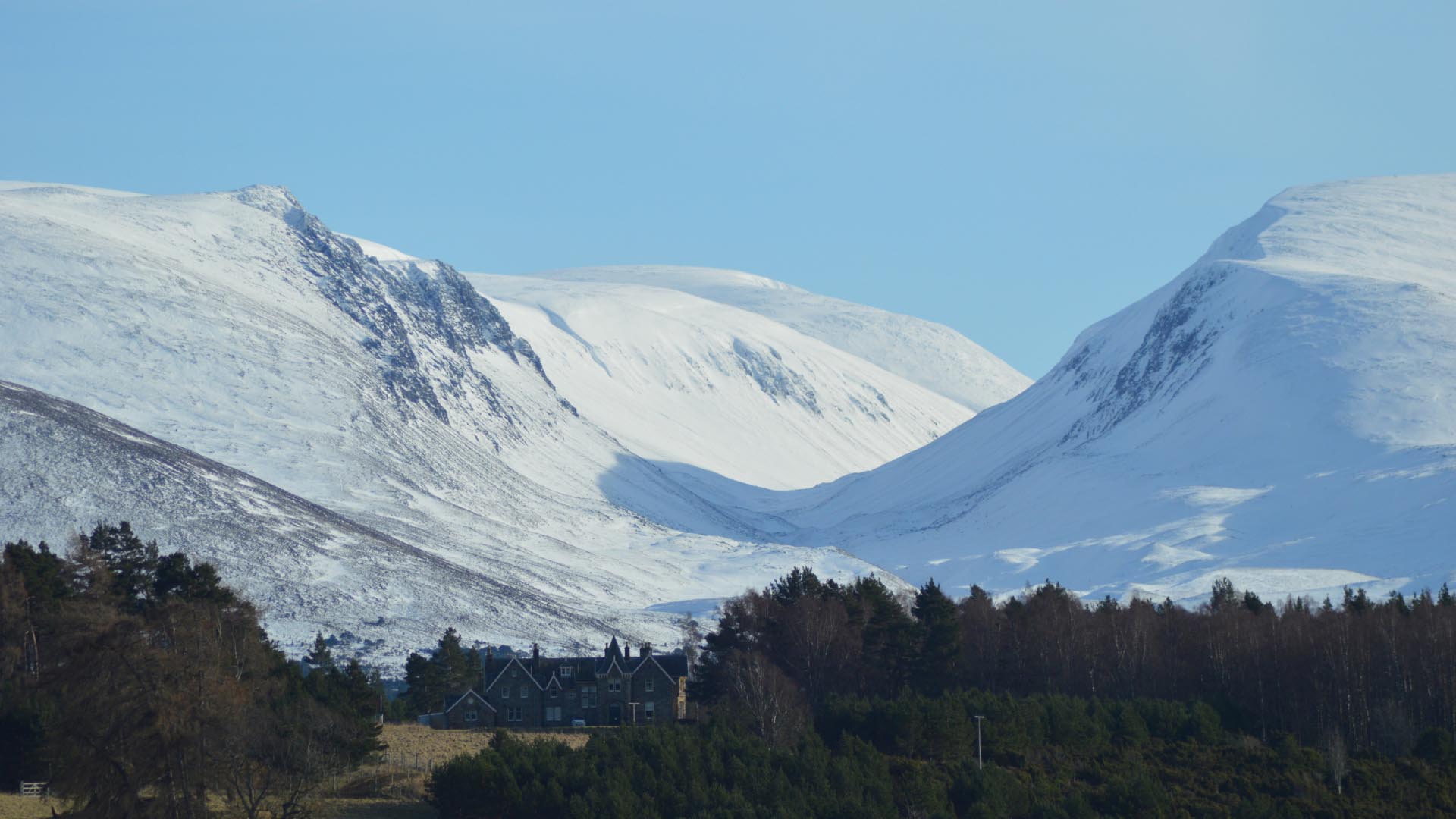 Snowy mountains