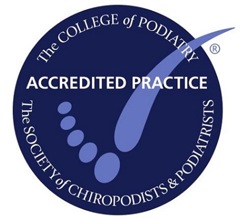 Society of Chiropody and Podiatrist Accreditation logo
