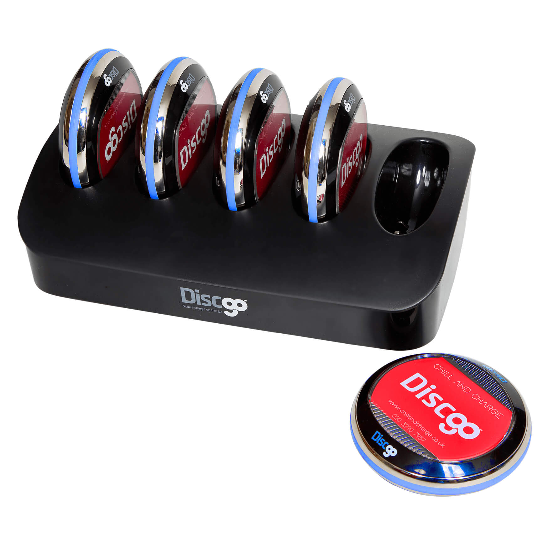 discgo pocket charges for mobile devices