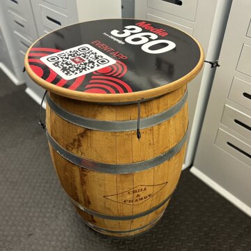 outdoor charging barrels