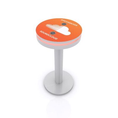 charging table with lights