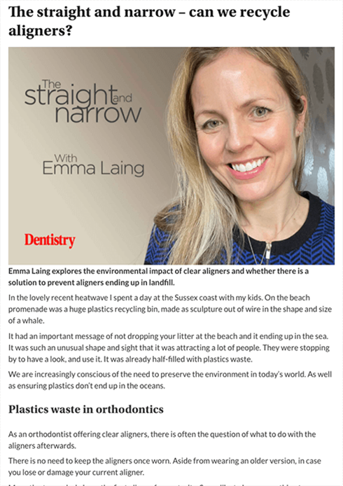 Recycle aligners 1 