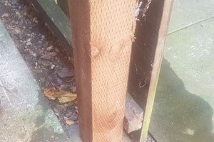 Wooden fence post replacement costs start from £95 & a 6 feet high fence is around £100-£120. Incised fence posts 2.4 metre x 100mm x 100mm cost £10-20 more per post (advised wooden post)