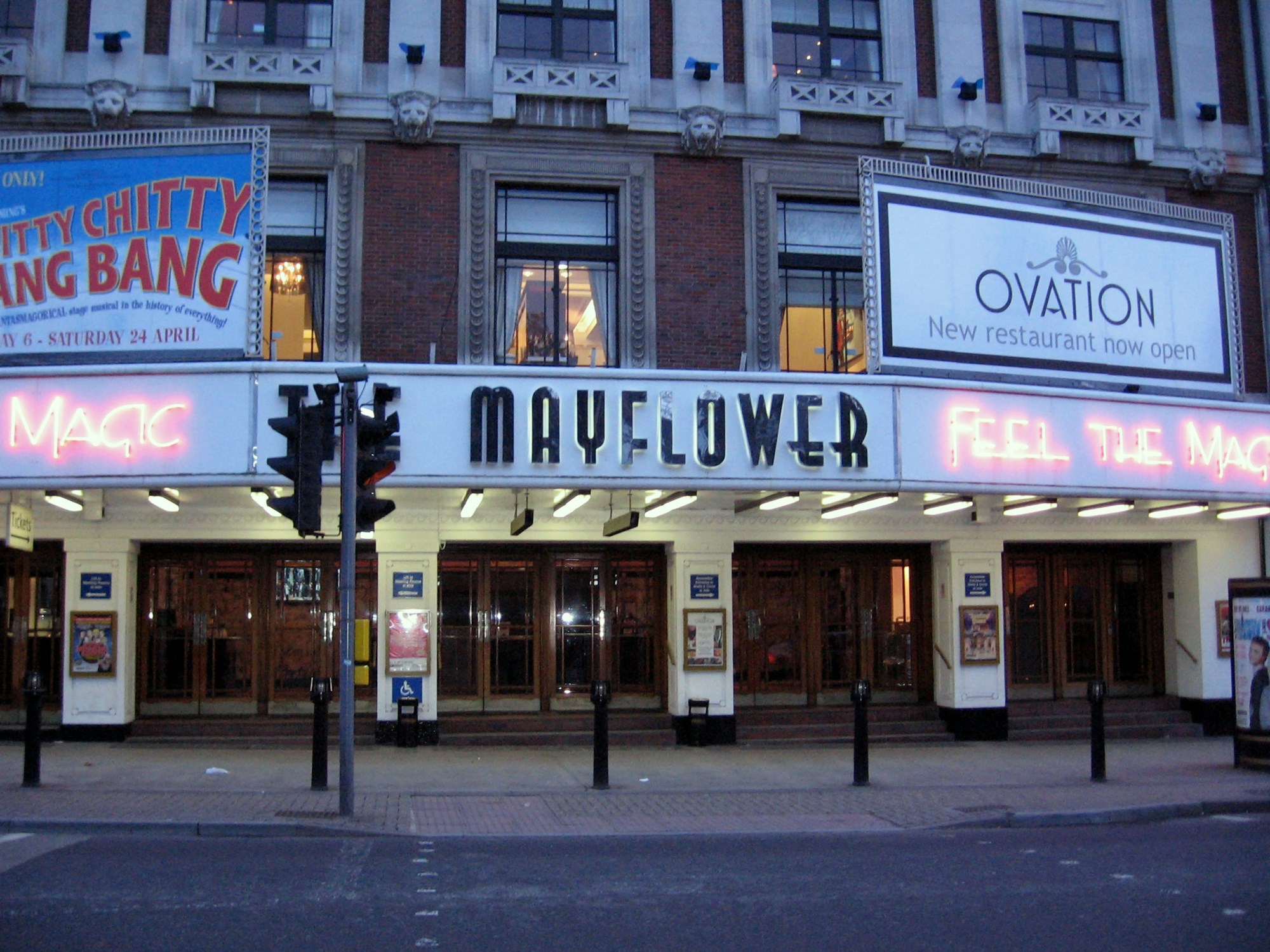 Mayflower Theatre located in Southampton