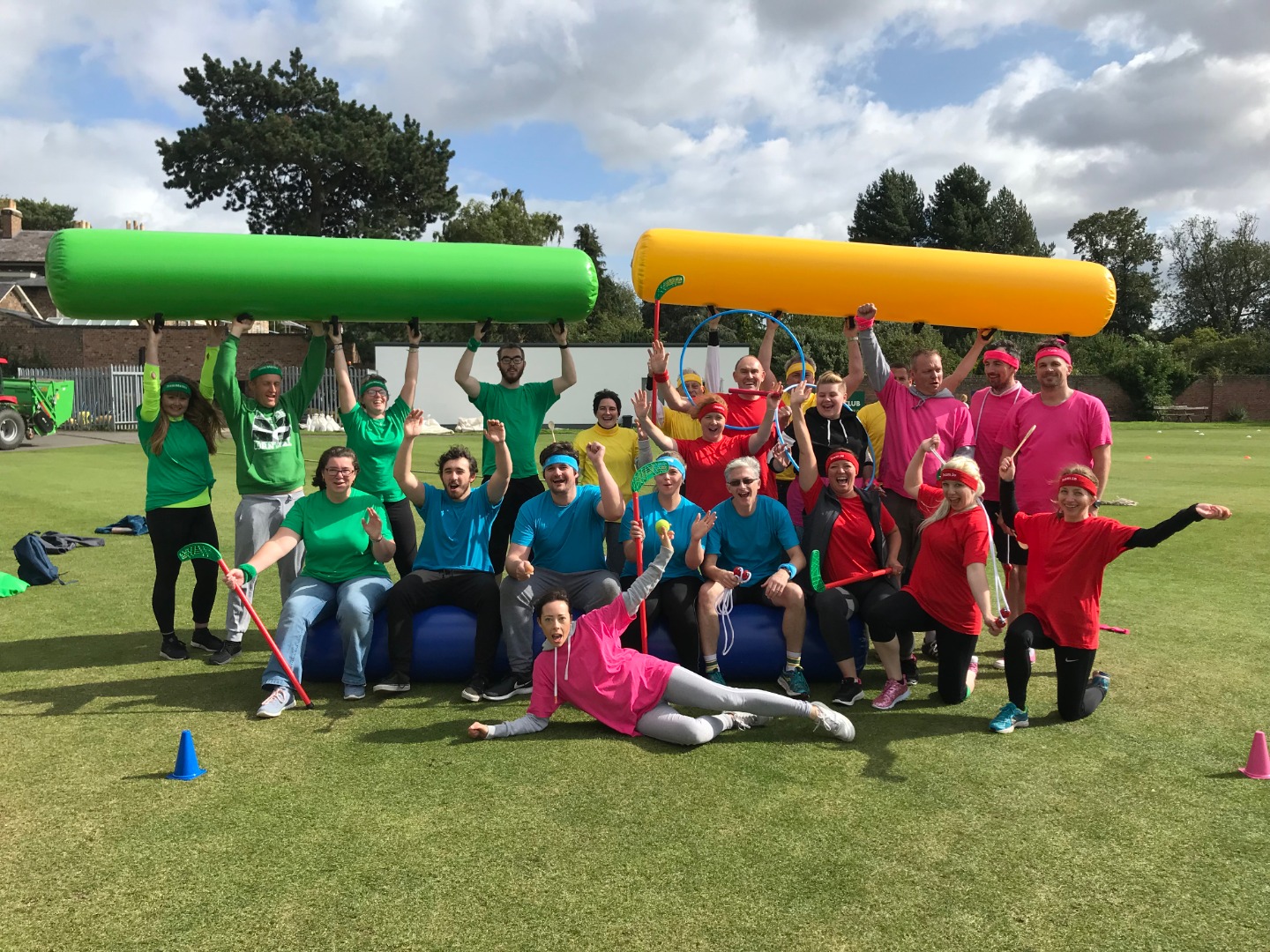 Sports Day Team Building Excel Activity Group