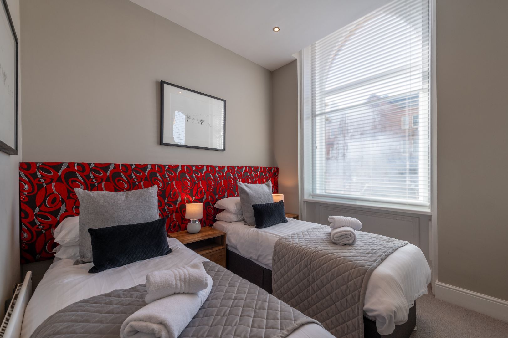 Cushion Bank Twin Bedroom 1