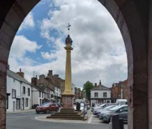 view of the monument