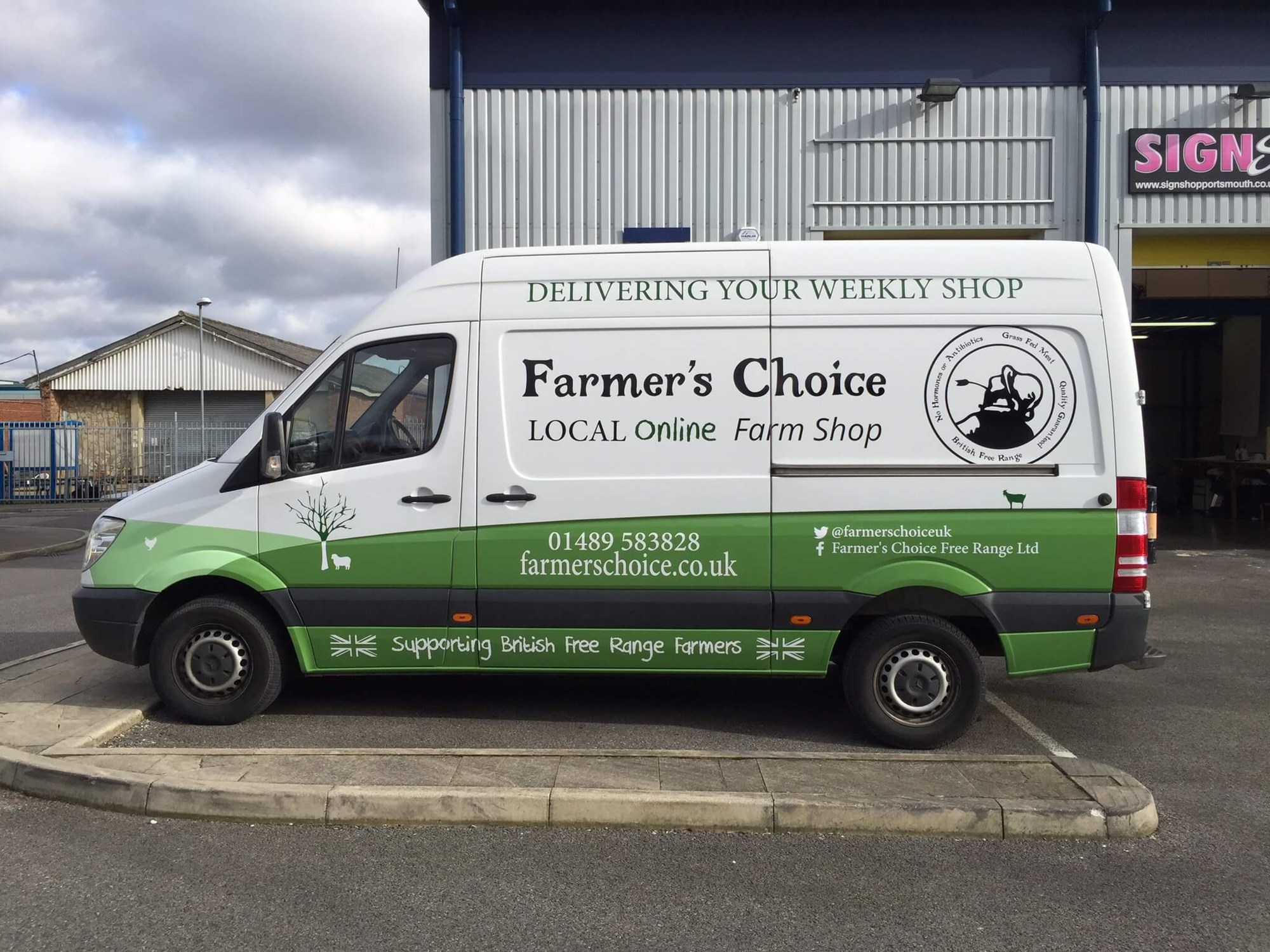 Farmers Choice Vehicle Livery