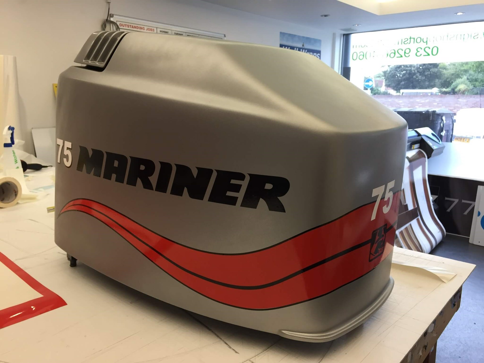 Mariner Vinyl Graphic