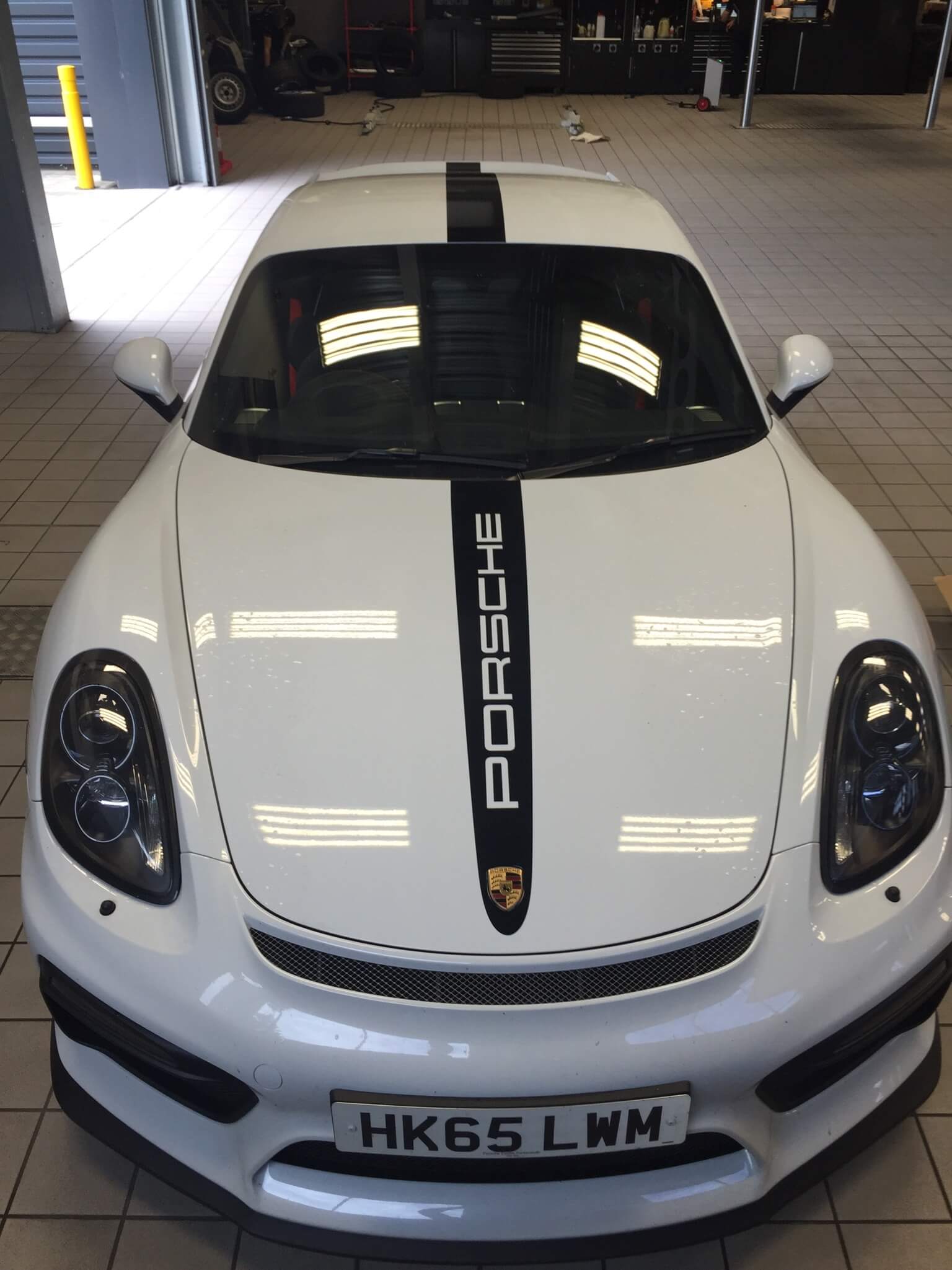 Porsche Vinyl Graphic