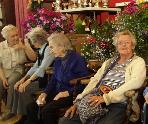 Ray and Marie Gardening