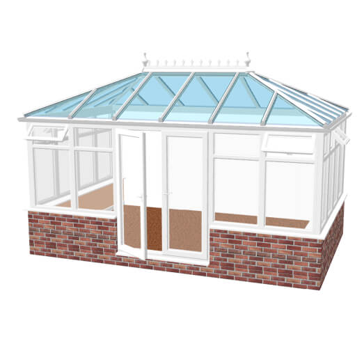 Double Hipped Edwardian Conservatory Inspired Conservatories Direct