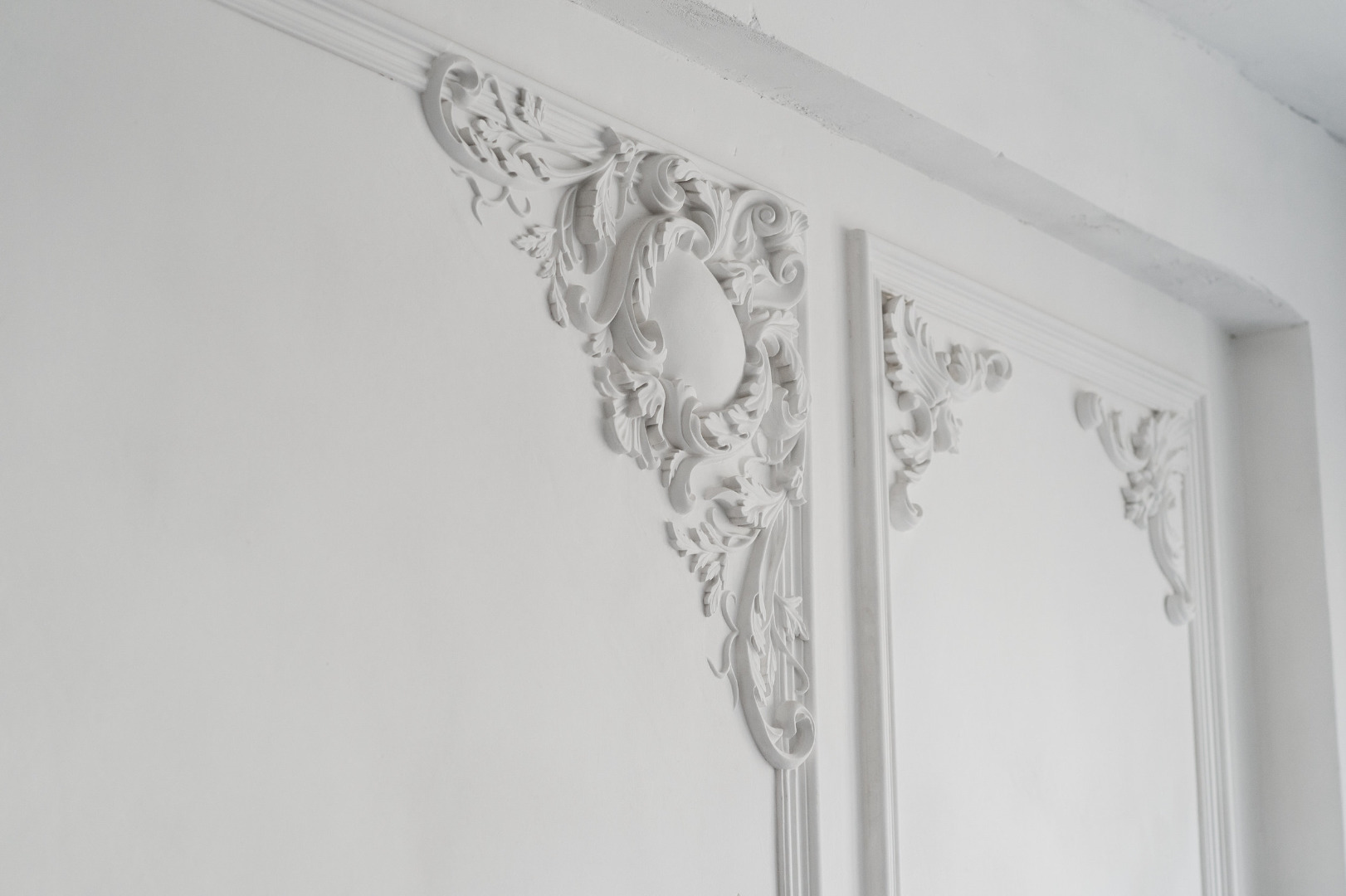 decorative plastering example