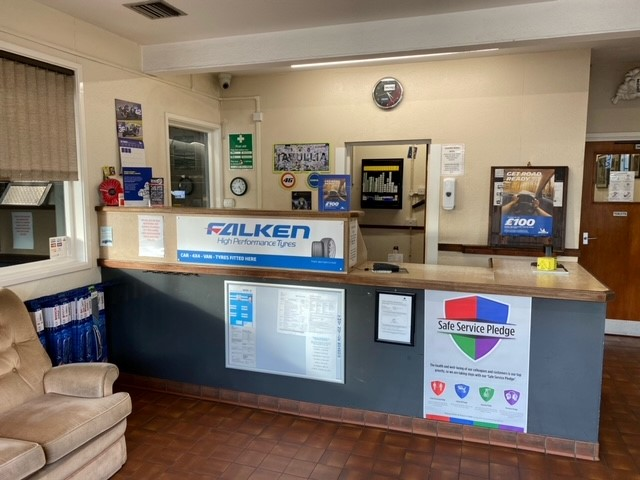 Worcester Tyres Reception