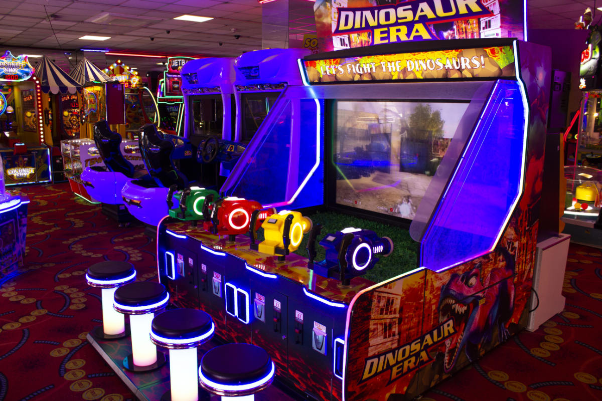 dinosaur era arcade game