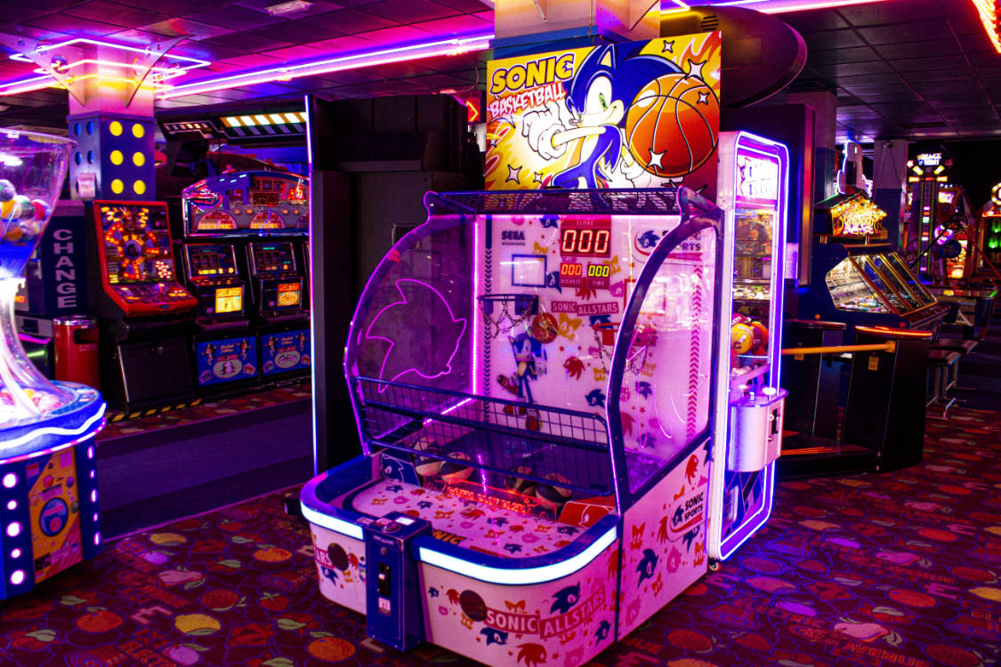 sonic baseball machine