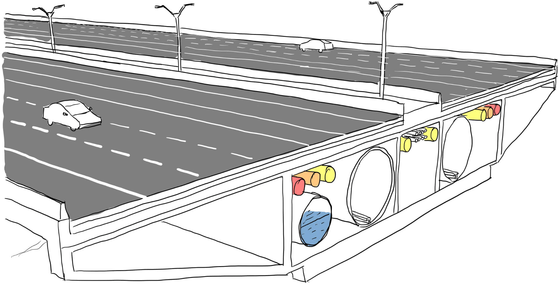 Infrastructure sketch