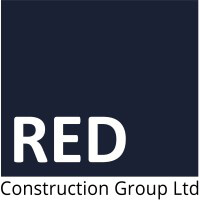 Red construction logo