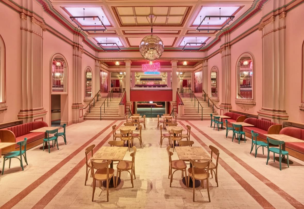 Soho open dining area