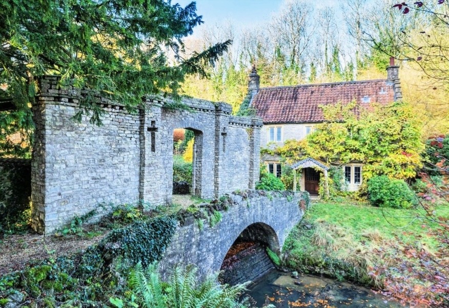 Ston easton stone bridge
