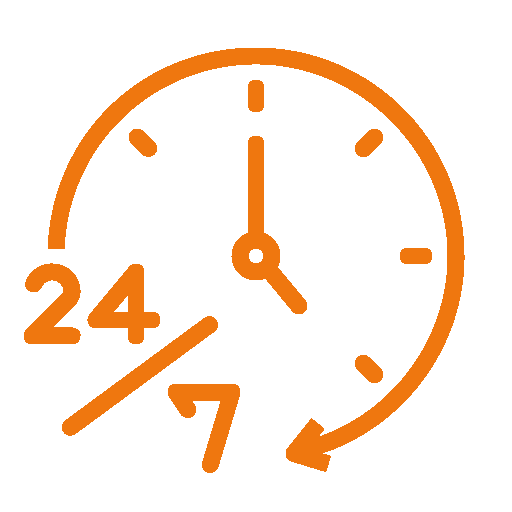 24/7 on-site icon