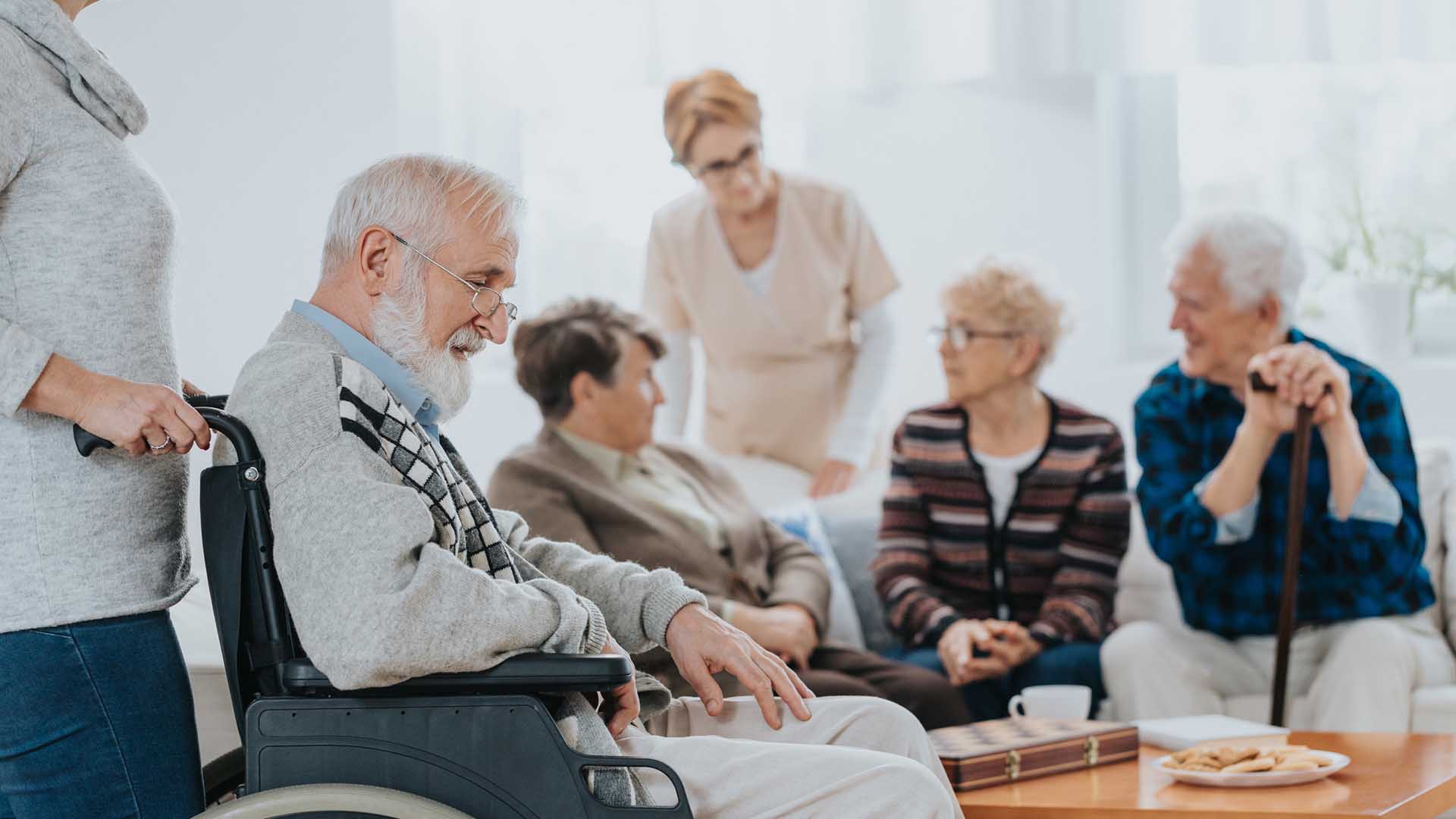 Caregiver help seniors living