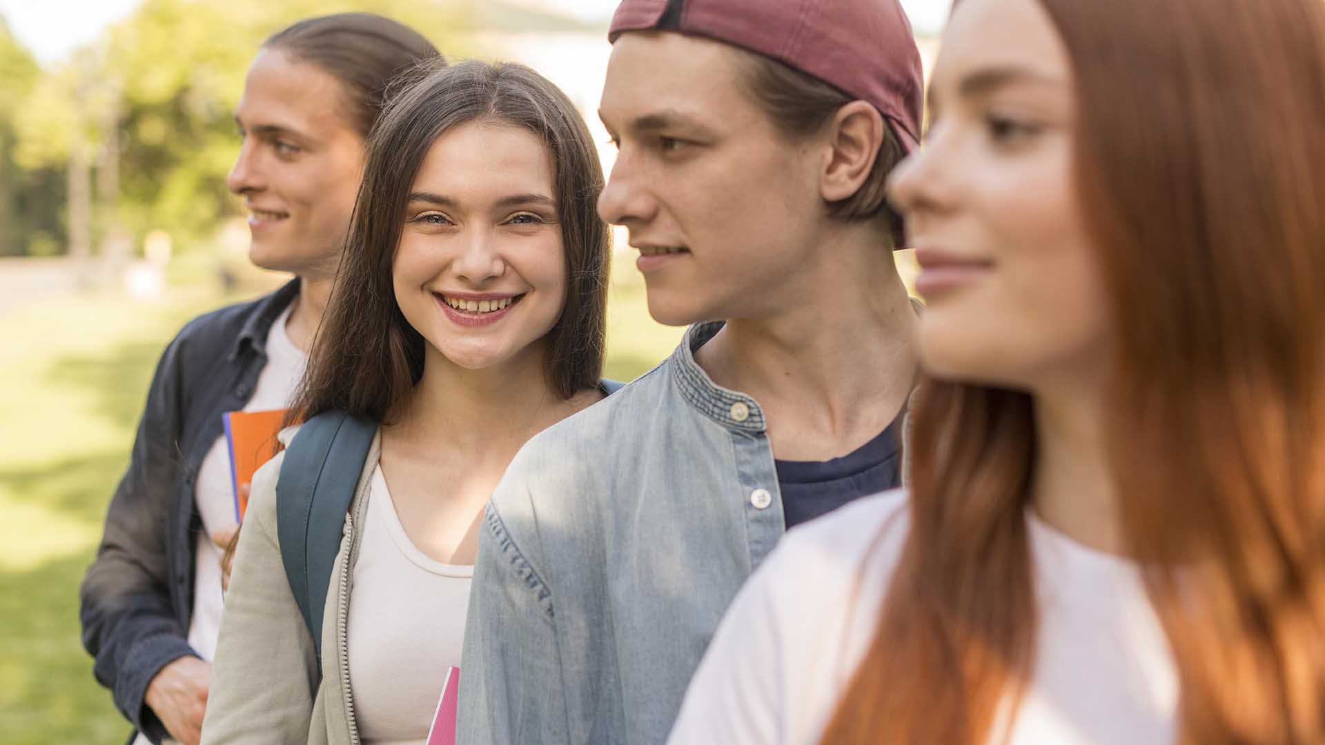 Women sitting in a circle during group