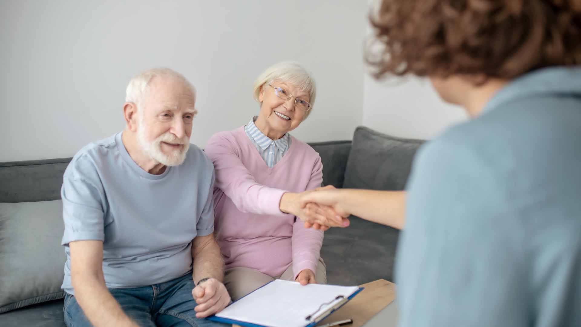 Mother with children