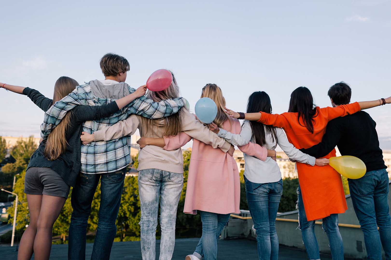 Children in a library