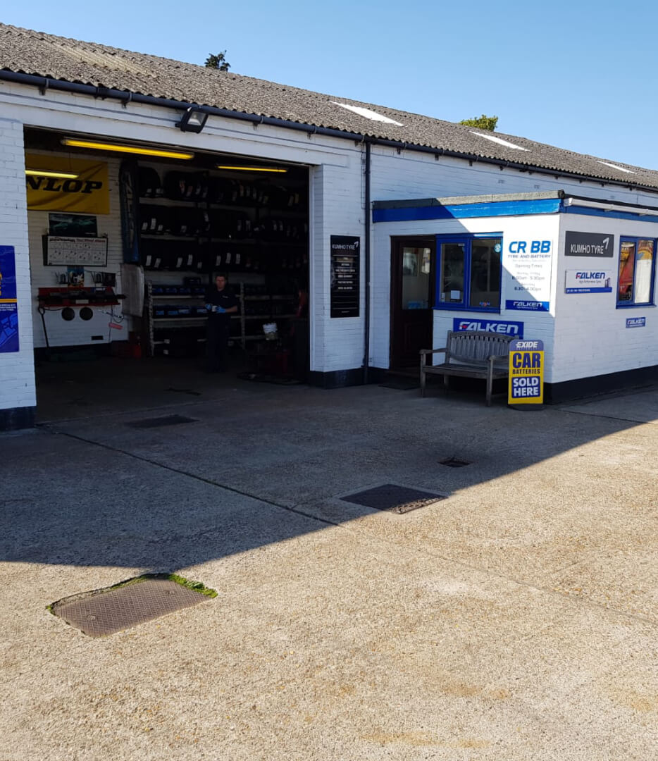 Cribbs Tyres garage exterior