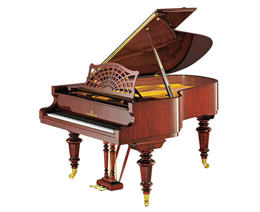 Mahogany Bechstein grand piano