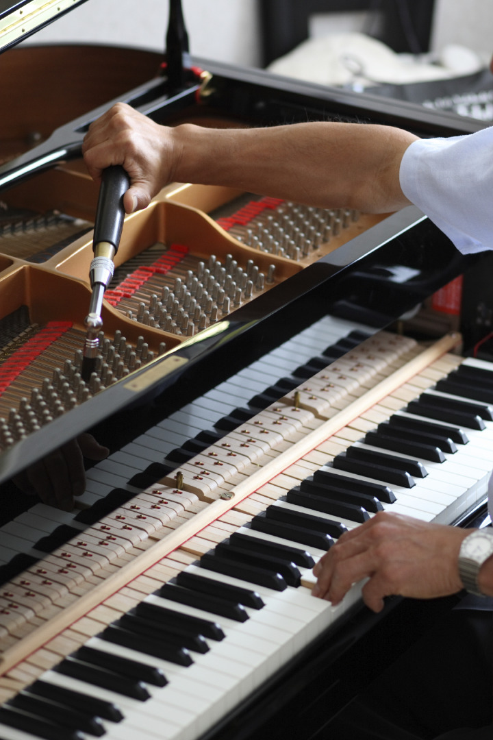 piano tuning process