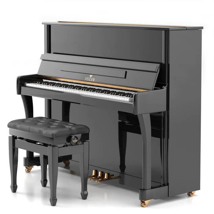 black piano