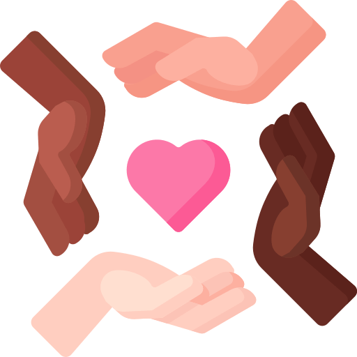 hands surrounding heart