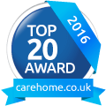 top 20 care home award